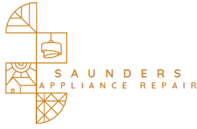 The logo for saunders appliance repair